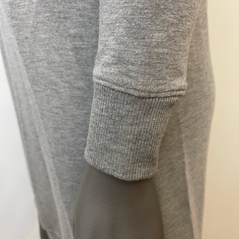 Thyme & Honey Dress Women’s M Gray Long Sleeve Casual Athleisure Short - Picture 5 of 7